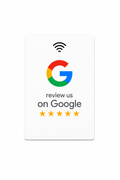 NFC Google Review Card - White 1