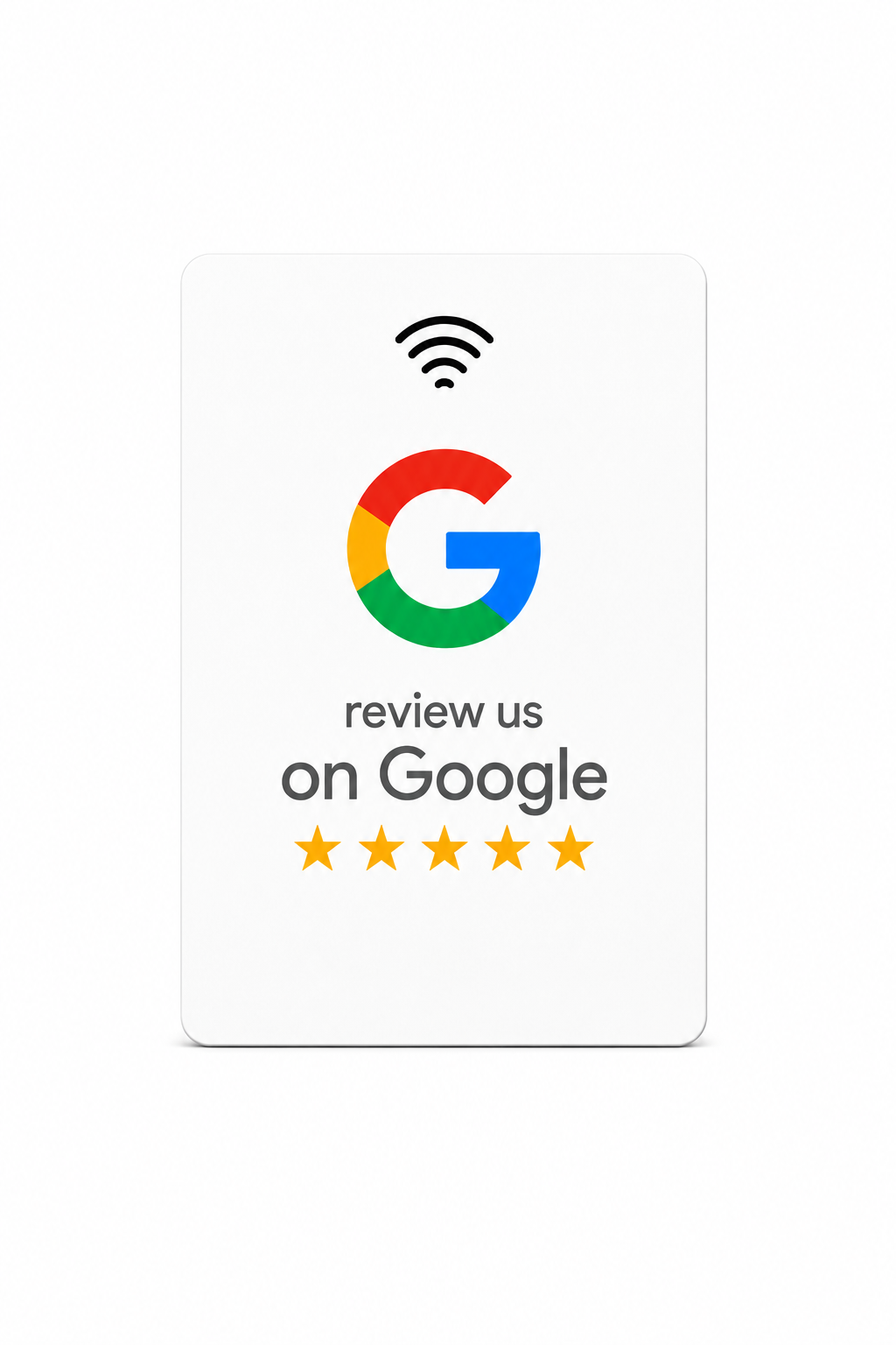 NFC Google Review Card - White 1